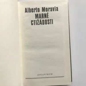 Marné ctižádosti, Alberto Moravia