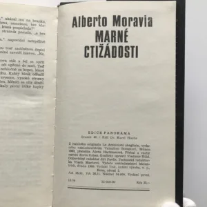 Marné ctižádosti, Alberto Moravia