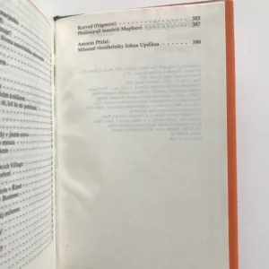 Milenci a manželé, John Updike