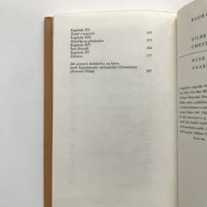Klub podivných živností / Anarchista Čtvrtek, Gilbert Keith Chesterton