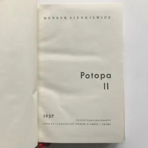 Potopa II., Henryk Sienkiewicz
