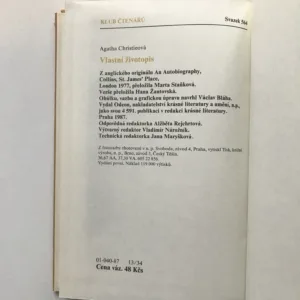 Vlastní životopis, Agatha Christie