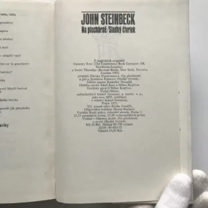 Na plechárně / Sladký čtvrtek, John Steinbeck
