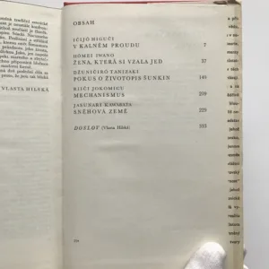 Pět japonských novel, Ičijó Higuči, Hómei Iwano, Džuničiró Tanizaki, Riiči Jokomicu, Jasunari Kawabata