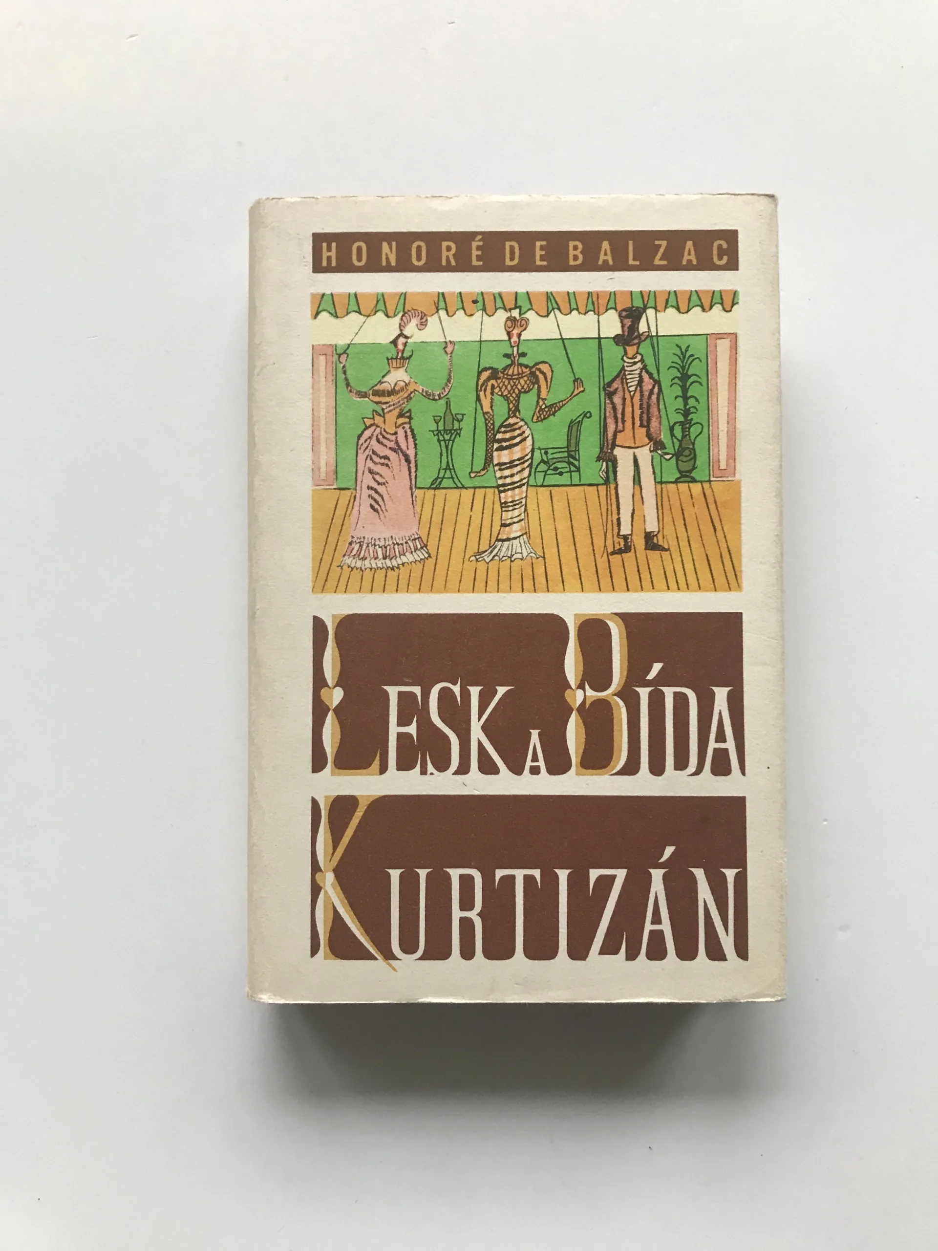 Lesk a bída kurtizán, Honoré de Balzac