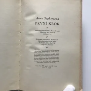 První krok, Anna Seghersová, Kra-Ma-Vot