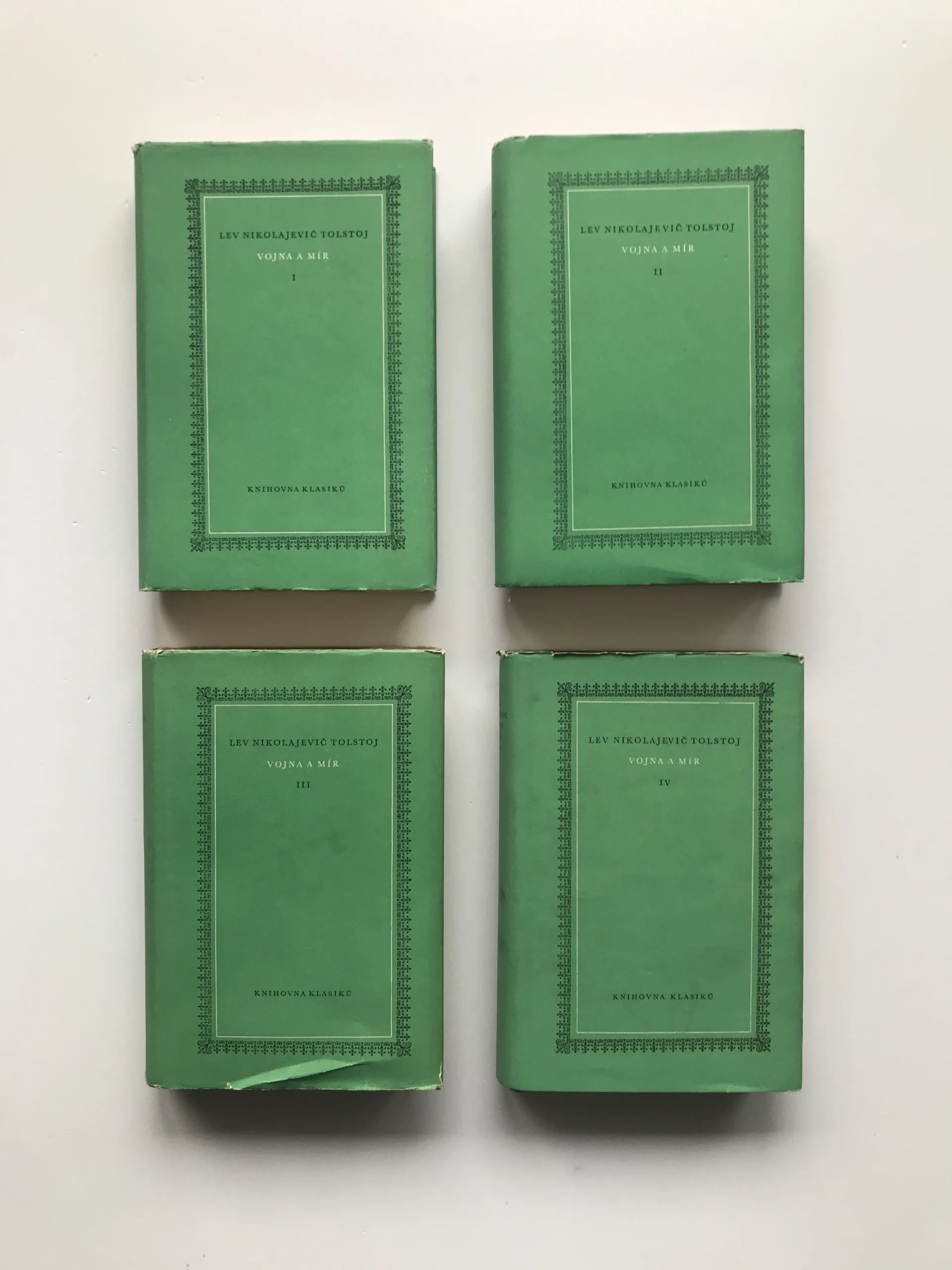 Vojna a mír I-IV, Lev Nikolajevič Toljstoj