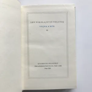 Vojna a mír I-IV, Lev Nikolajevič Toljstoj