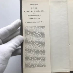 Život Henryho Brularda / Egoistické vzpomínky, Stendhal