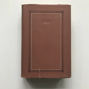 Deník (Výbor z deníkových zápisků z let 1801-1842), Stendhal