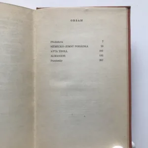 Německo – Zimní pohádka / Atta Troll / Almansor, Heinrich Heine