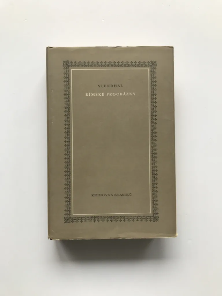 Římské procházky, Stendhal