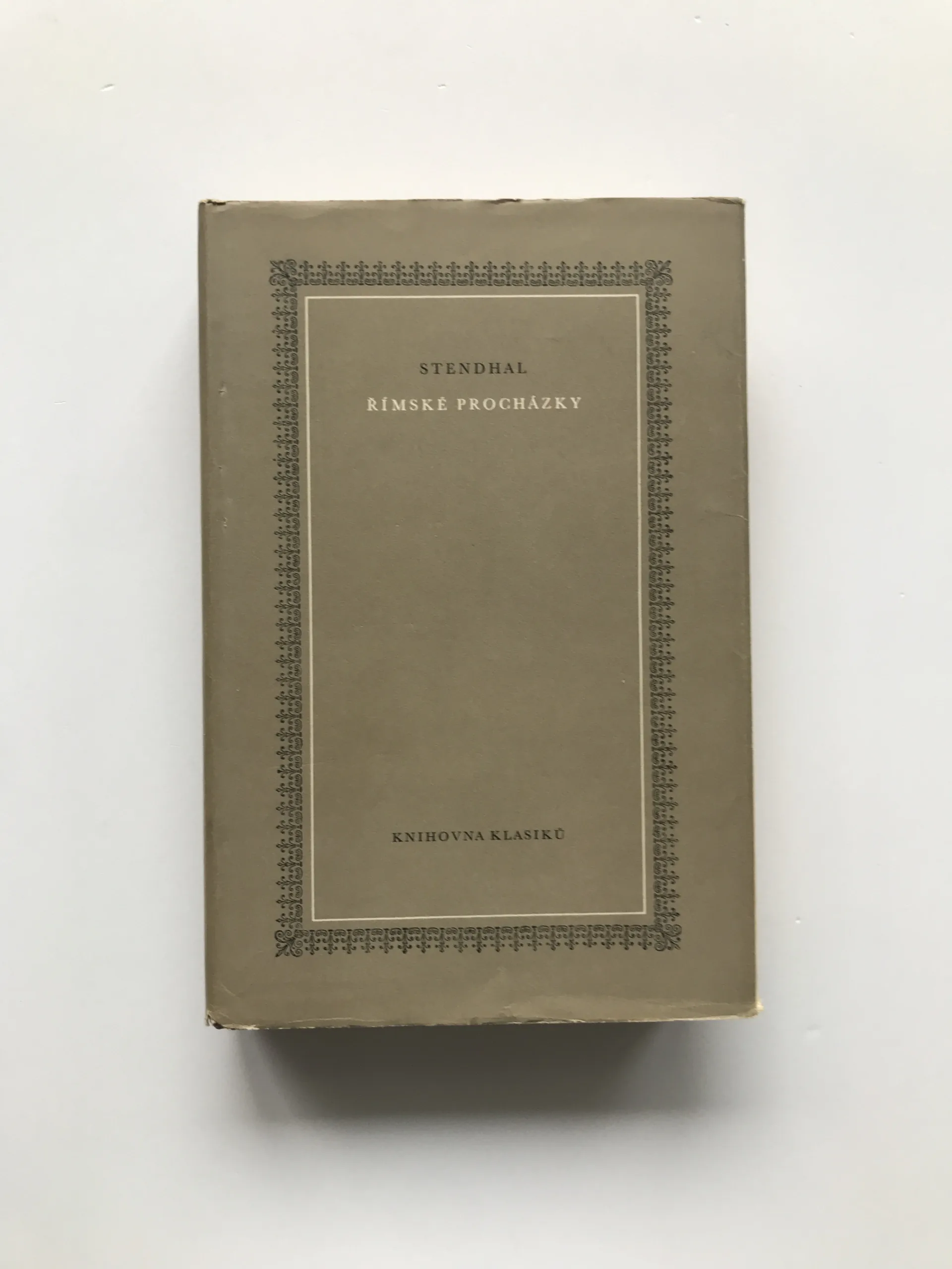 Římské procházky, Stendhal