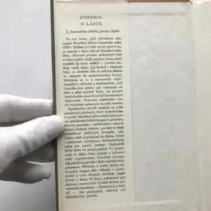 O lásce, Stendhal