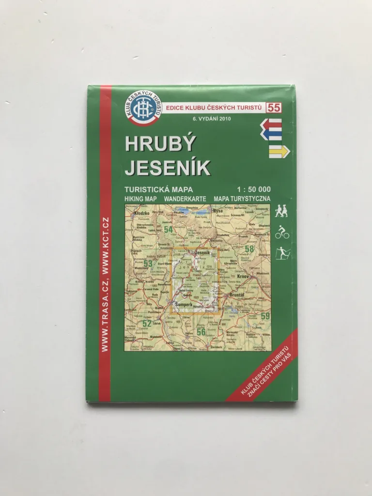Hrubý Jeseník (turistická mapa, 1:50 000)