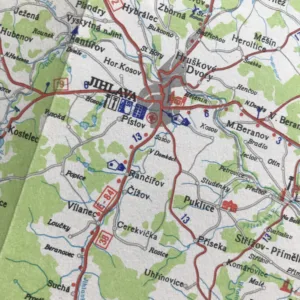 Jihlava (automapa, 1:200 000)