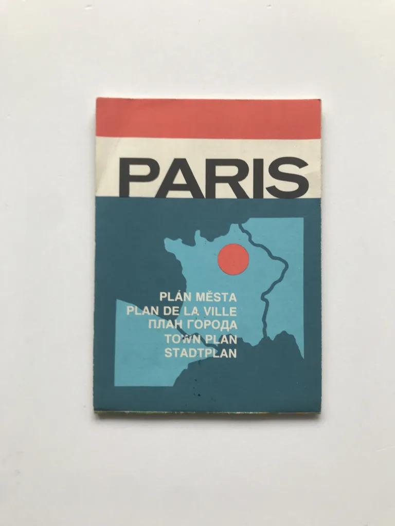 Paris (plán města, 1:11 400)