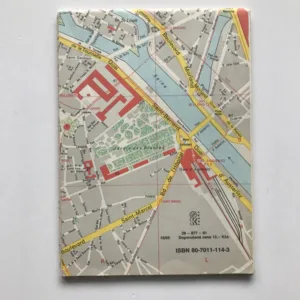 Paris (plán města, 1:11 400)