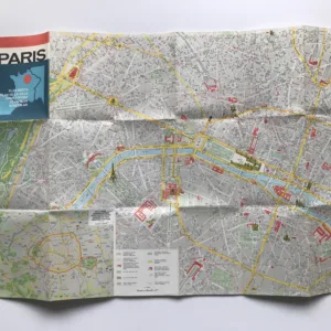 Paris (plán města, 1:11 400)