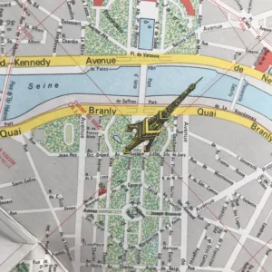 Paris (plán města, 1:11 400)