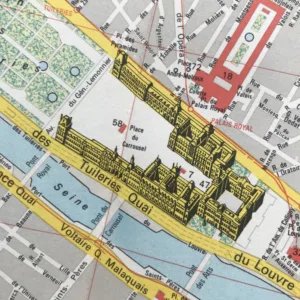 Paris (plán města, 1:11 400)