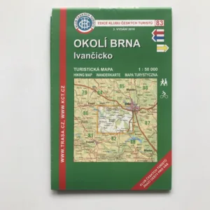 Okolí Brna – Ivančicko (turistická mapa, 1:50 000)