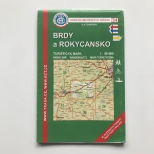 Brdy a Rokycansko (turistická mapa, 1:50 000)