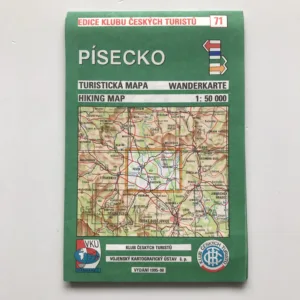 Písecko (turistická mapa, 1:50 000)