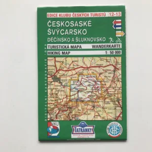 Českosaské Švýcarsko – Děčínsko a Šluknovsko (turistická mapa, 1:50 000)