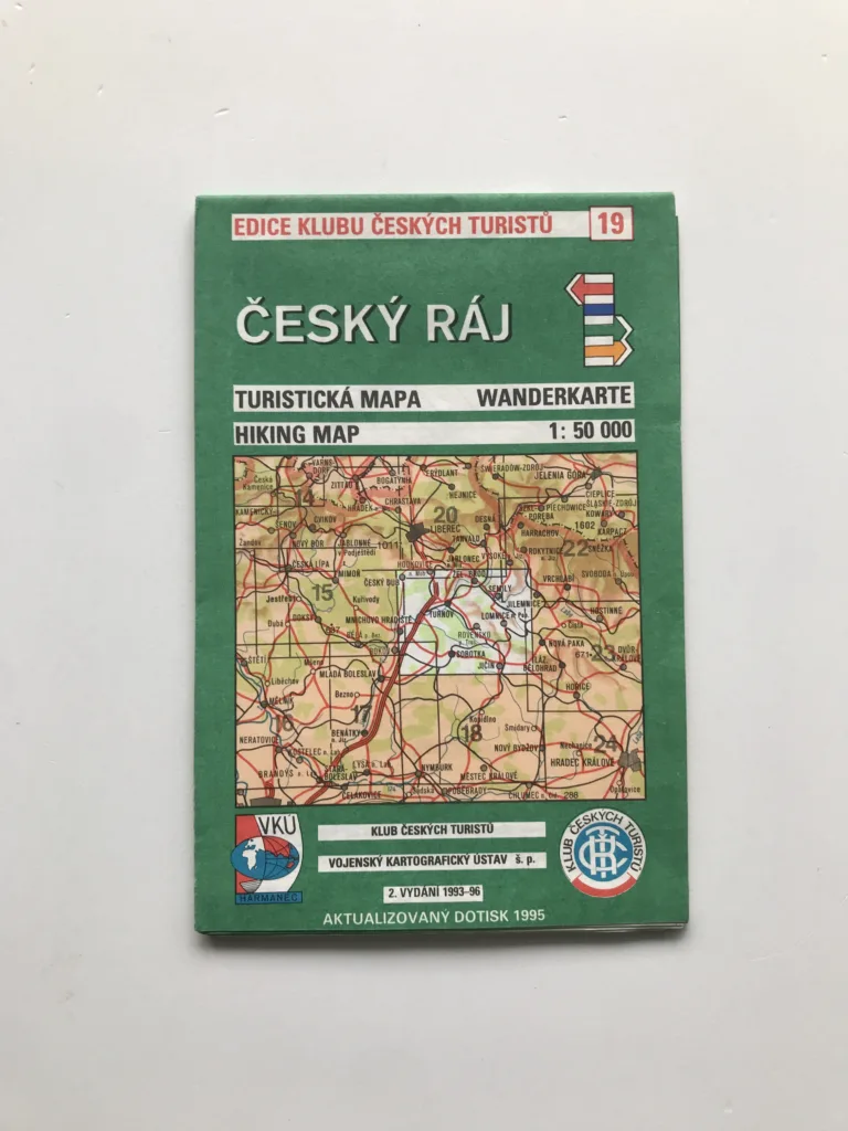 Český ráj (turistická mapa, 1:50 000)