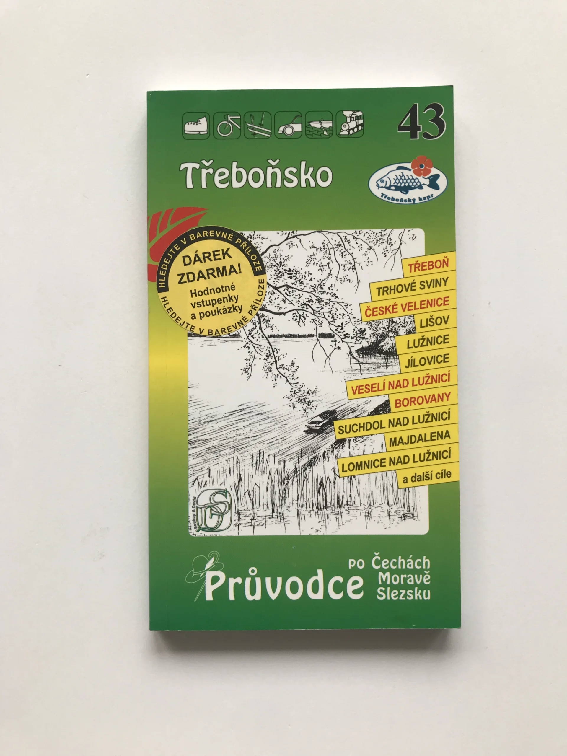 Třeboňsko – Průvodce po Čechách, Moravě, Slezsku 43, Petr David, Věra Dobrovolná, Vladimír Soukup