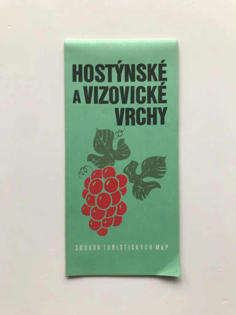 Hostýnské a Vizovické vrchy (soubor turistických map, 1:100 000)