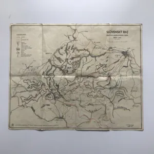 Slovenský raj (Turisticko-morfologická mapa, 1:50 000), A. Murgaš, L. Kvietok
