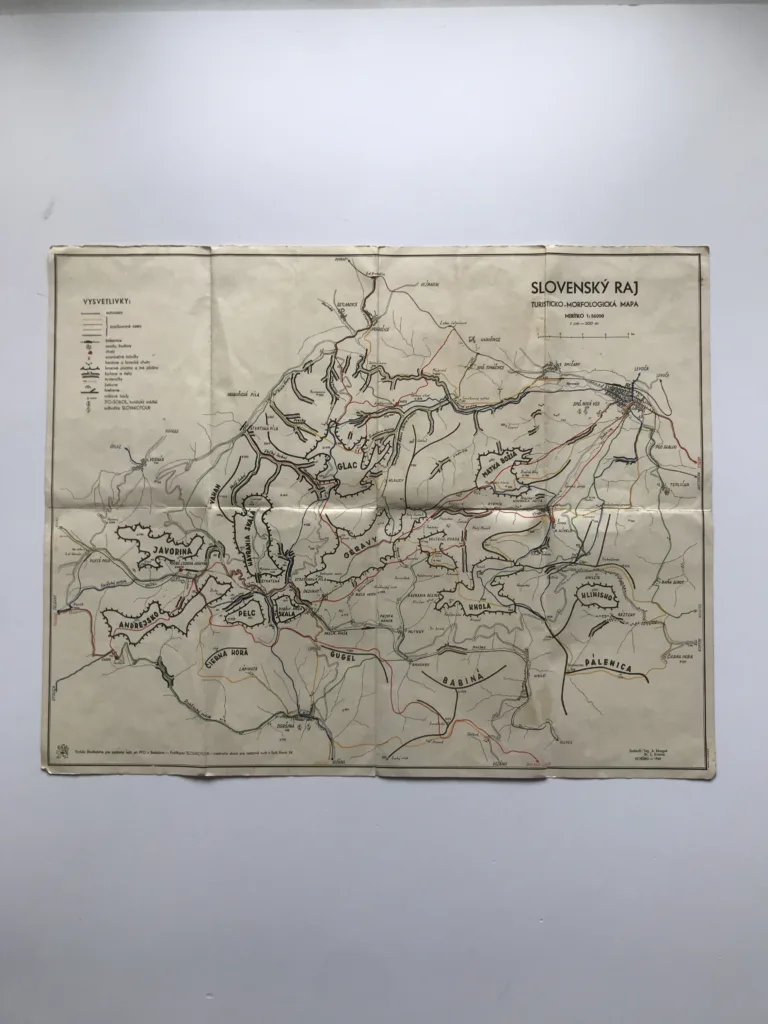 Slovenský raj (Turisticko-morfologická mapa, 1:50 000), A. Murgaš, L. Kvietok