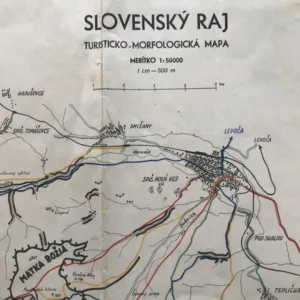 Slovenský raj (Turisticko-morfologická mapa, 1:50 000), A. Murgaš, L. Kvietok