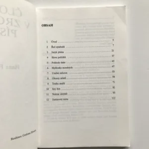 Člověk v zrcadle písma, Hana Filipcová