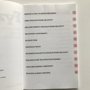 Fyzika pro gymnázia – Speciální teorie relativity (věnování autora), Karel Bartuška