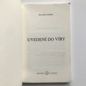 Uvedení do víry, Walter Kasper