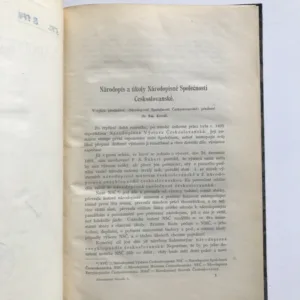 Národopisný sborník českoslovanský (Svazek první), František Pastrnek, kolektiv autorů