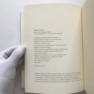 Bohuslav Reynek – Pieta v loďce / Pieta dans la barque, Bohuslav Reynek, Věra Jirousová, kolektiv autorů