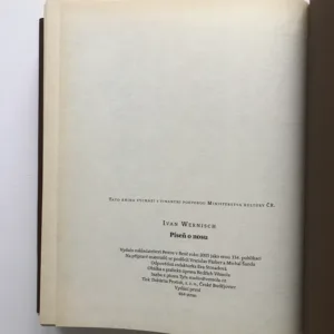 Píseň o nosu (Zapomenutí, opomíjení a opovrhovaní), Ivan Wernisch