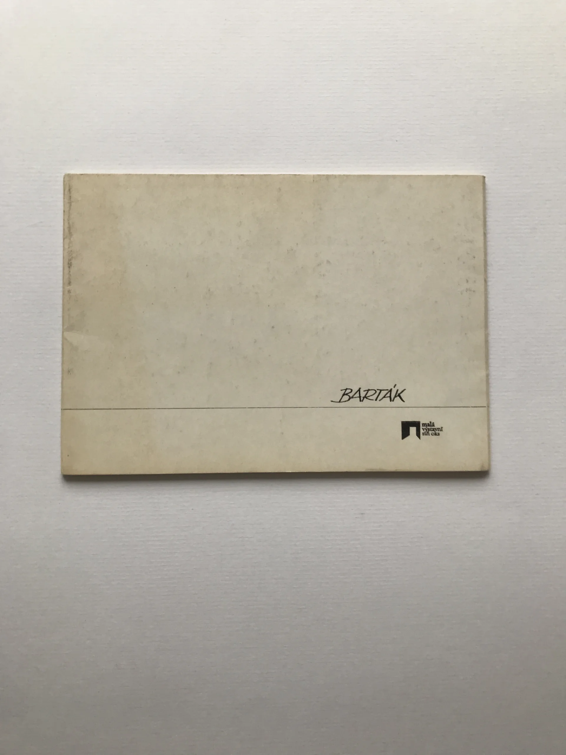 Kresby (podpis autora), Miroslav Barták