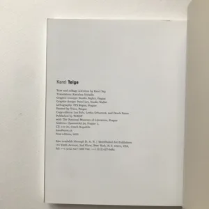 Karel Teige, Karel Srp