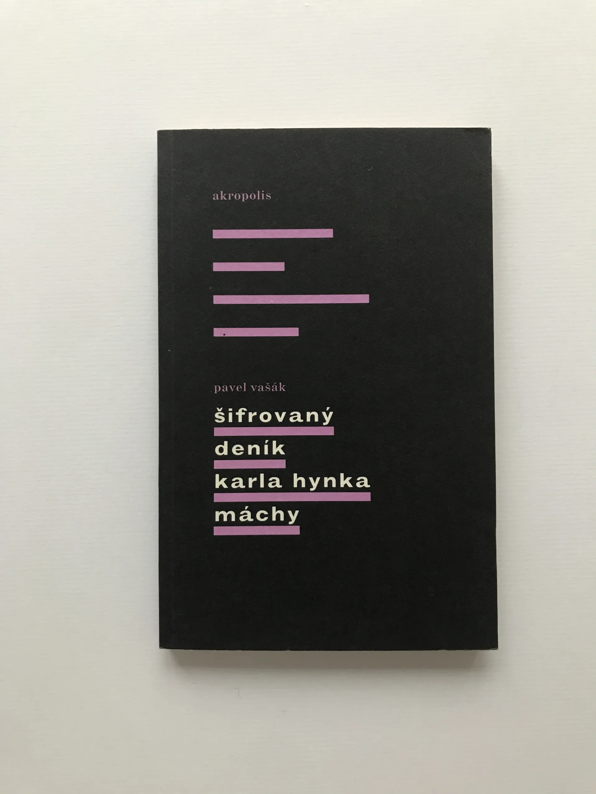 Šifrovaný deník Karla Hynka Máchy, Pavel Vašák