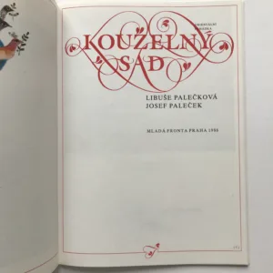 Kouzelný sad (Orientální pohádka), Libuše Palečková, Josef Paleček