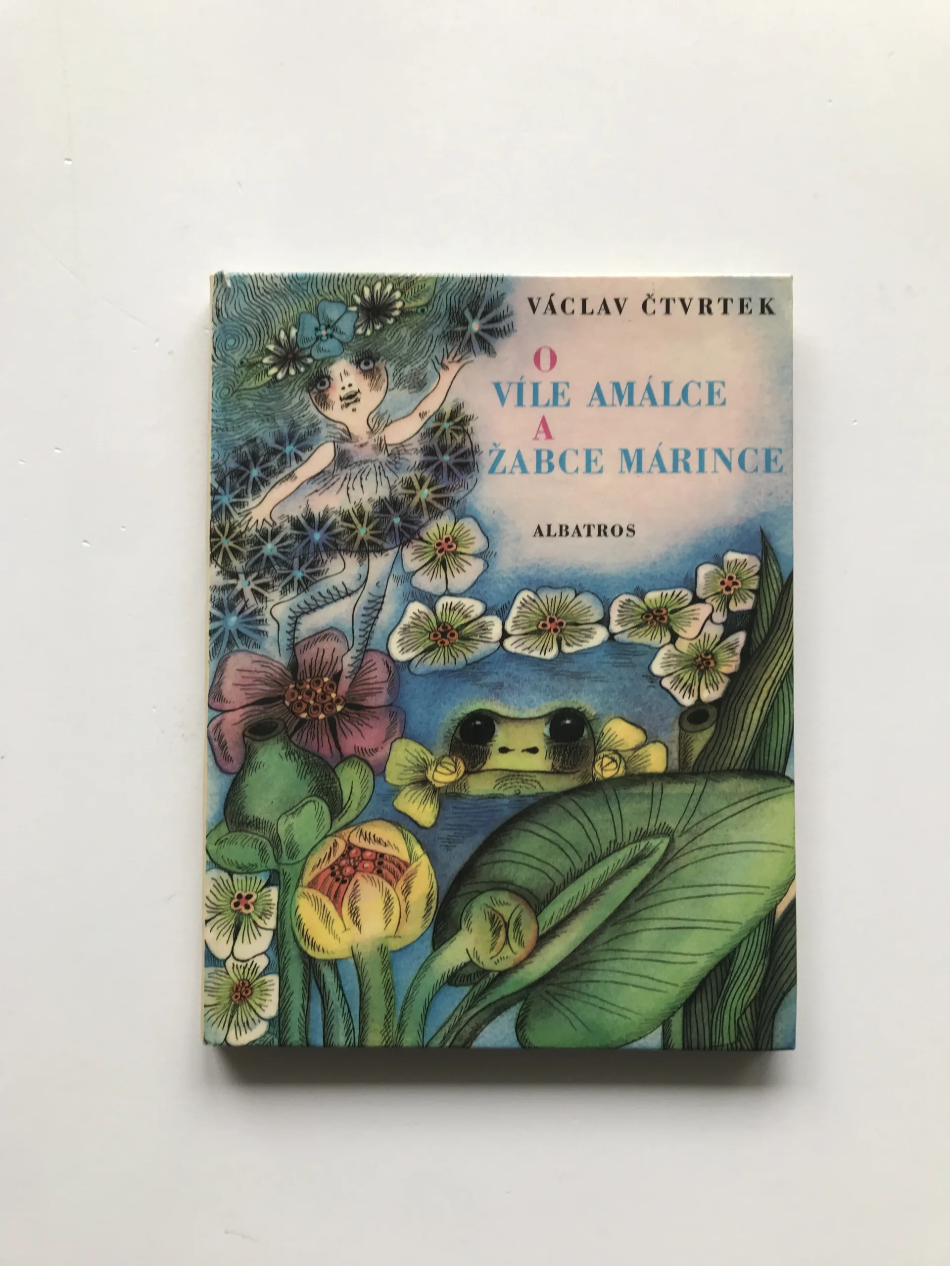 O víle Amálce a žabce Márince, Václav Čtvrtek, Olga Čechová