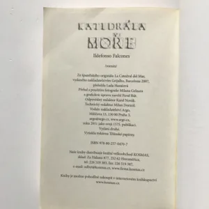 Katedrála moře, Ildefonso Falcones