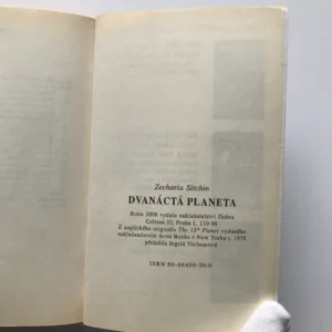 Dvanáctá planeta (Radikální teorie o původu Země a nebeských předcích člověka), Zecharia Sitchin