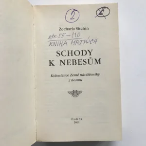 Schody k nebesům (Kolonizace Země návštěvníky z kosmu), Zecharia Sitchin
