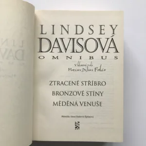 Ztracené stříbro / Bronzové stíny / Měděná Venuše (Omnibus), Lindsey Davisová